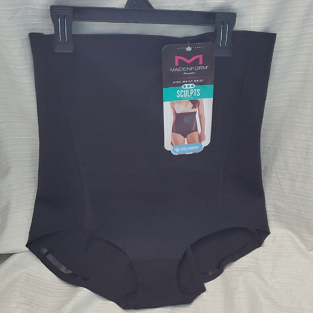 High Waist Sculpting Brief Tummy Tuck Slip Underwear Shapewear